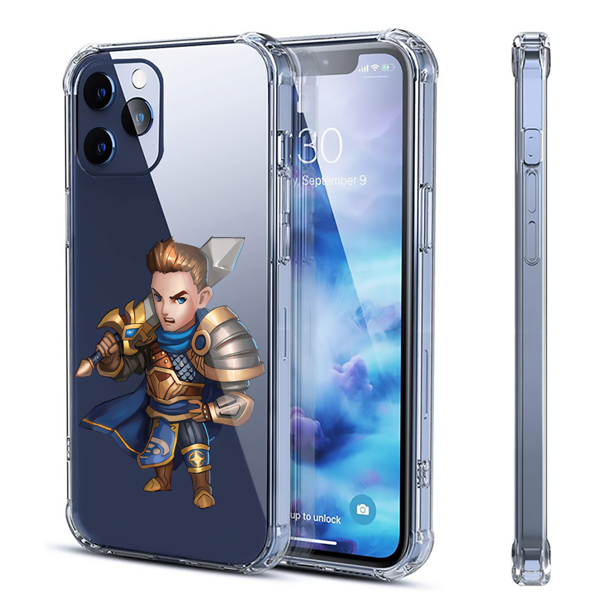 （画像用） リーグ・オブ・レジェンド League of Legends LOL 【iPhone 12シリーズ対応】透明スマホケース（クリアソフトケース）